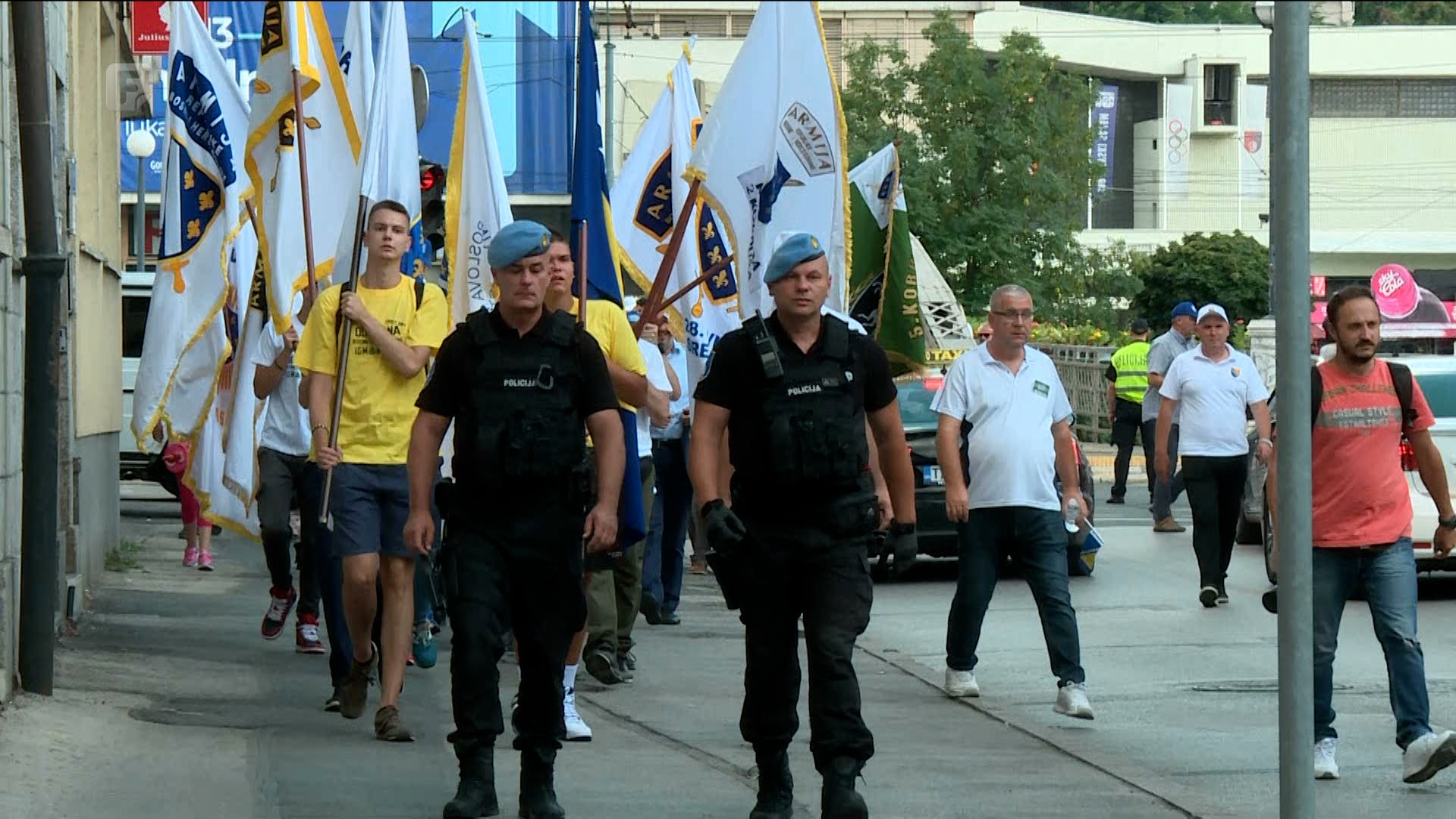Defile gradovima u sjećanje na Bitku za Igman
